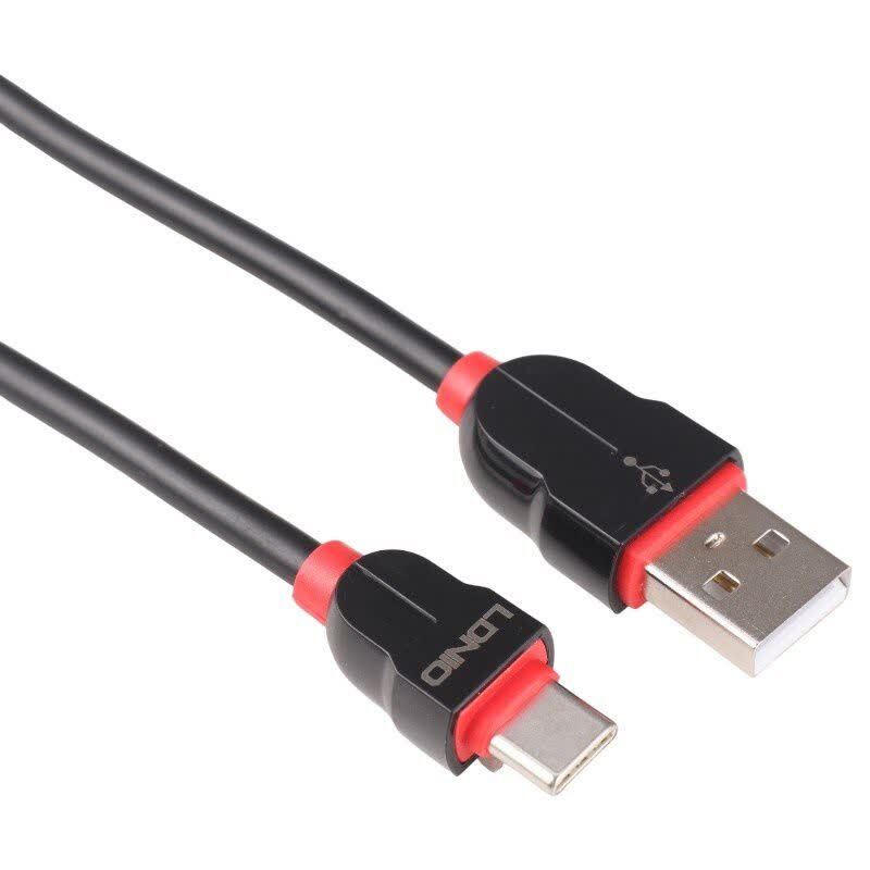 کابل تایپ سی فست شارژ 2.1 آمپر الدینیو LS02 طول 2 متر