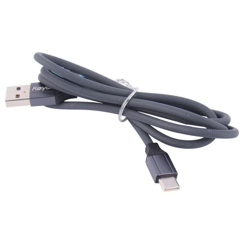 کابل تایپ سی فست شارژ 2.4 آمپر رویال RCC-128 طول 1 متر