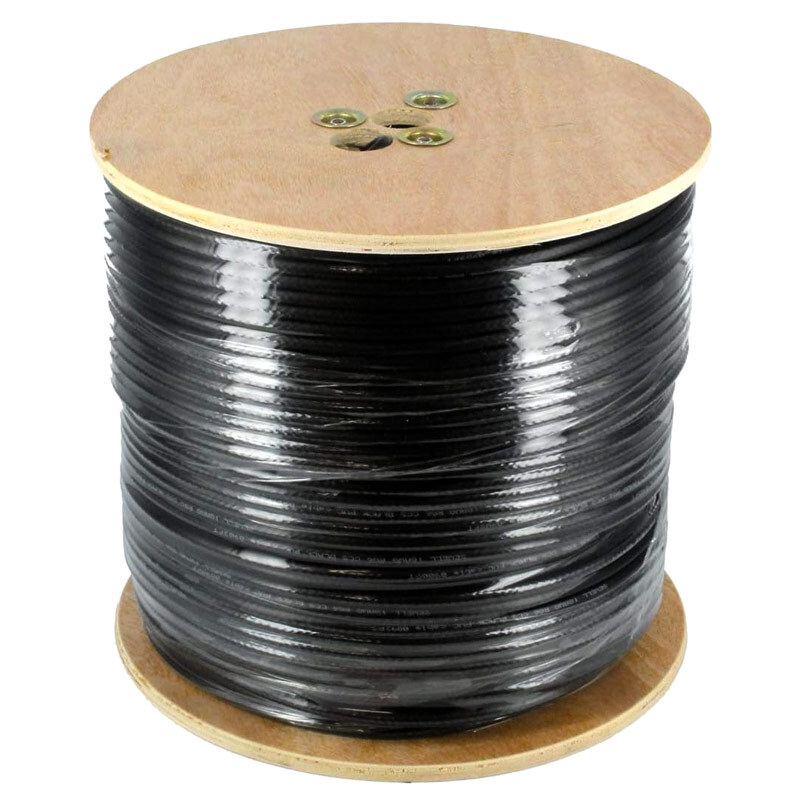 کابل آنتن کواکسیال مغزی مس لوشان RG-59 طول 100 متری