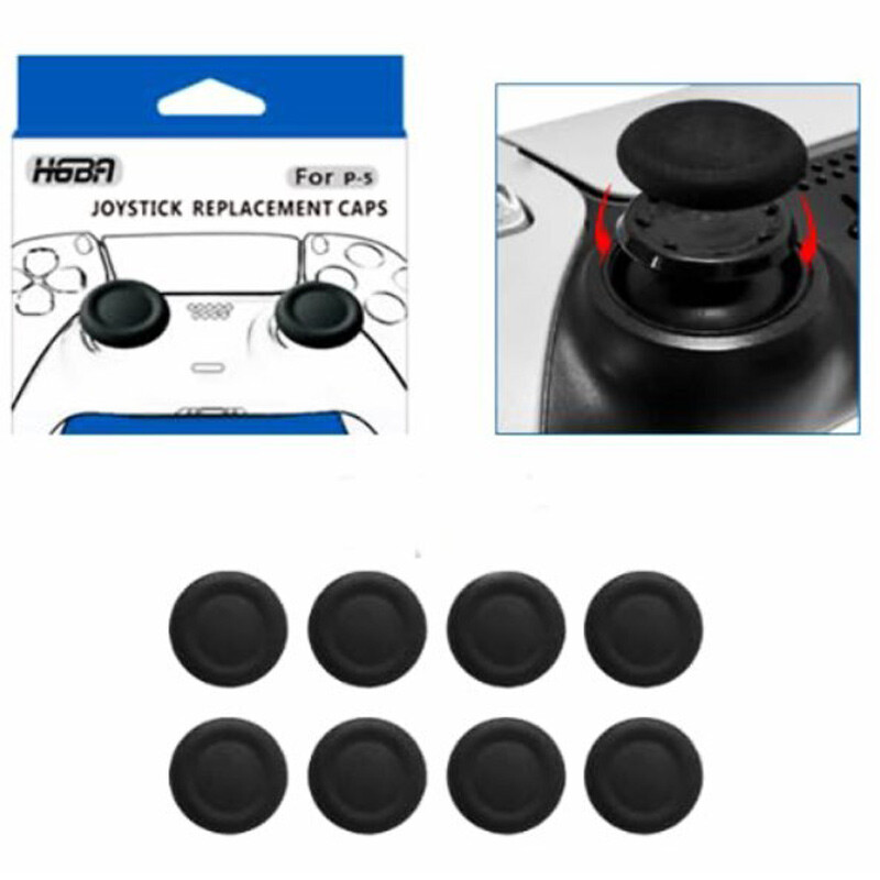 کلاهک جایگزین جوی استیک دسته بازی پلی استیشن 5 HP-062 بسته 8 عددی