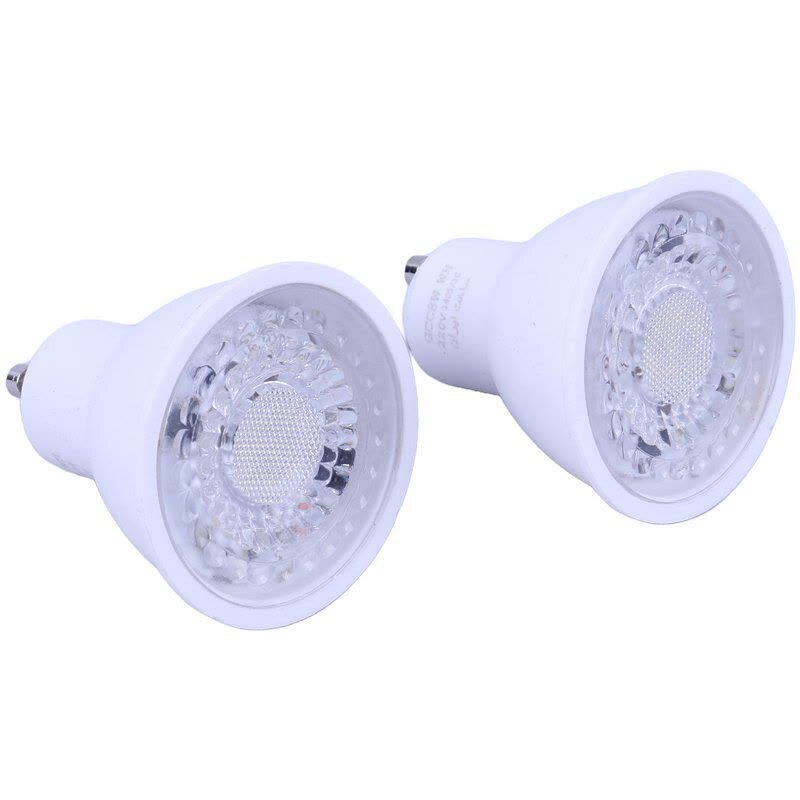 لامپ هالوژن 8 وات LED پرتو درخشان پایه GU10 بسته 2 عددی