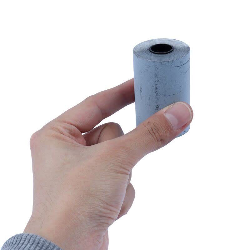 کاغذ رول حرارتی کارتخوان چاپ آبی 5.5 سانتی متری