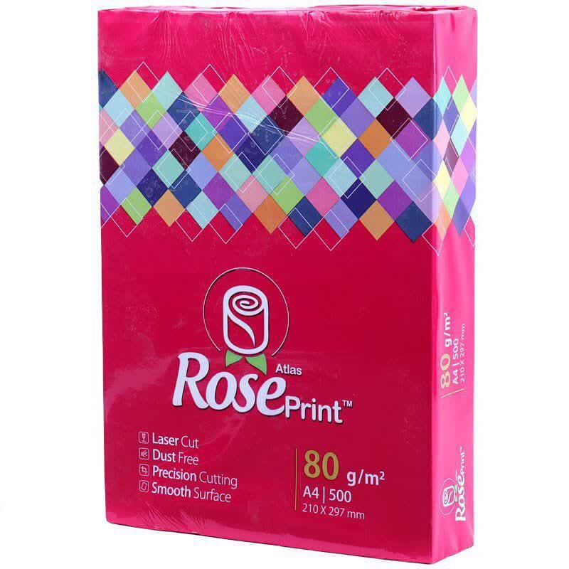 کاغذ A4 رز پرینت 80 گرم بسته 500 عددی کد 2
