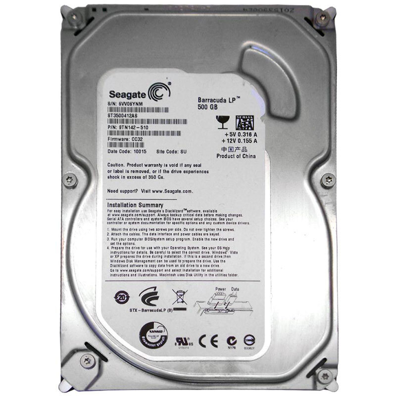هارد اینترنال سیگیت Seagate Barracuda ST3500412AS 500GB SATA
