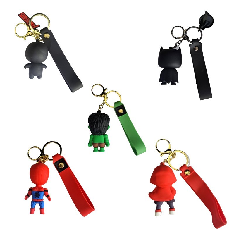 جاکلیدی سیلیکونی طرح Marvel Avengers بسته 5 عددی