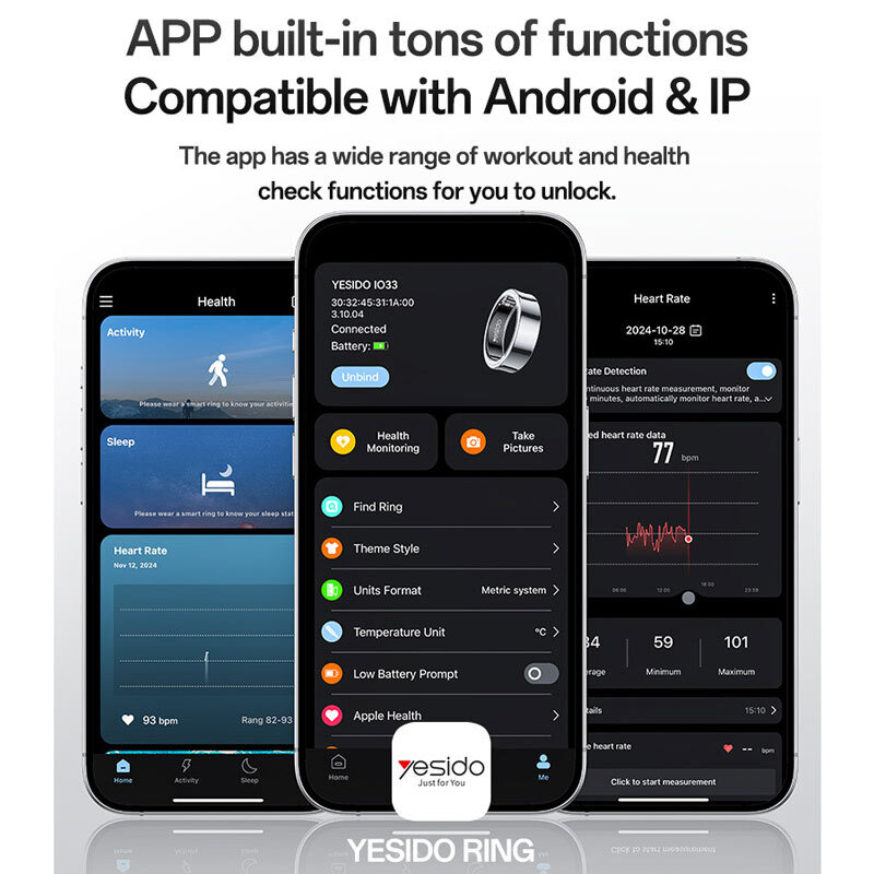 حلقه هوشمند یسیدو IO33