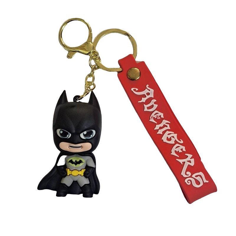 جاکلیدی سیلیکونی طرح Hero Avengers بسته 4 عددی