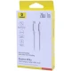 کابل تایپ سی به لایتنینگ فست شارژ 20 وات باسئوس Silky CB000116 P10377700113 طول 1متر