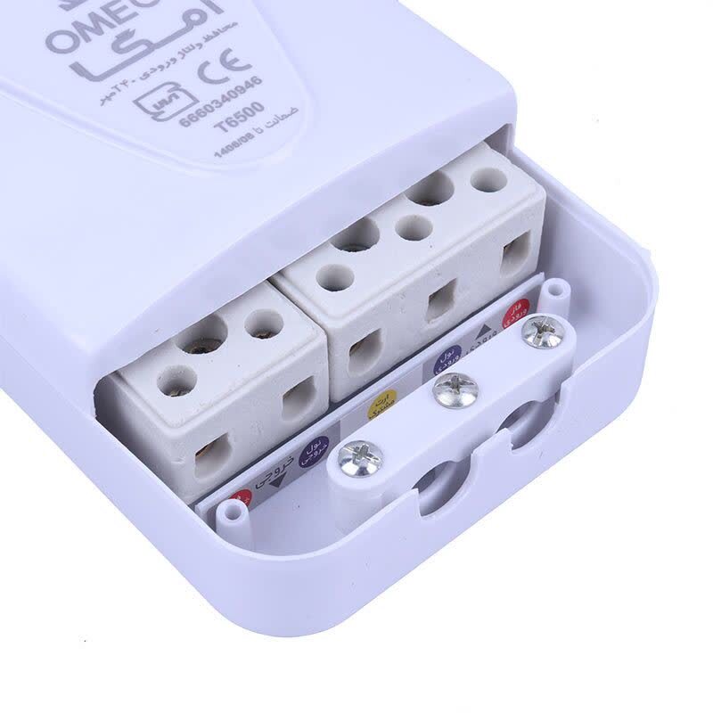 محافظ ولتاژ ورودی دیجیتال 40 آمپر امگا T6500