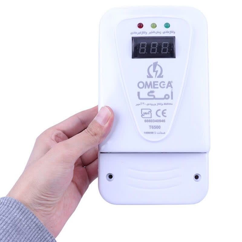 محافظ ولتاژ ورودی دیجیتال 40 آمپر امگا T6500