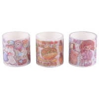 چسب واشی 4.5 سانتی متر طرح فانتزی XM-JD2763C