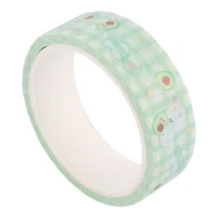 چسب واشی 1.5 سانتی متر طرح آووکادو WJWB-21