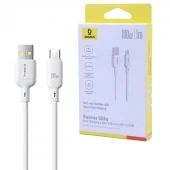 کابل تایپ سی فست شارژ 100 وات باسئوس Silky P10377703113 طول 1 متر