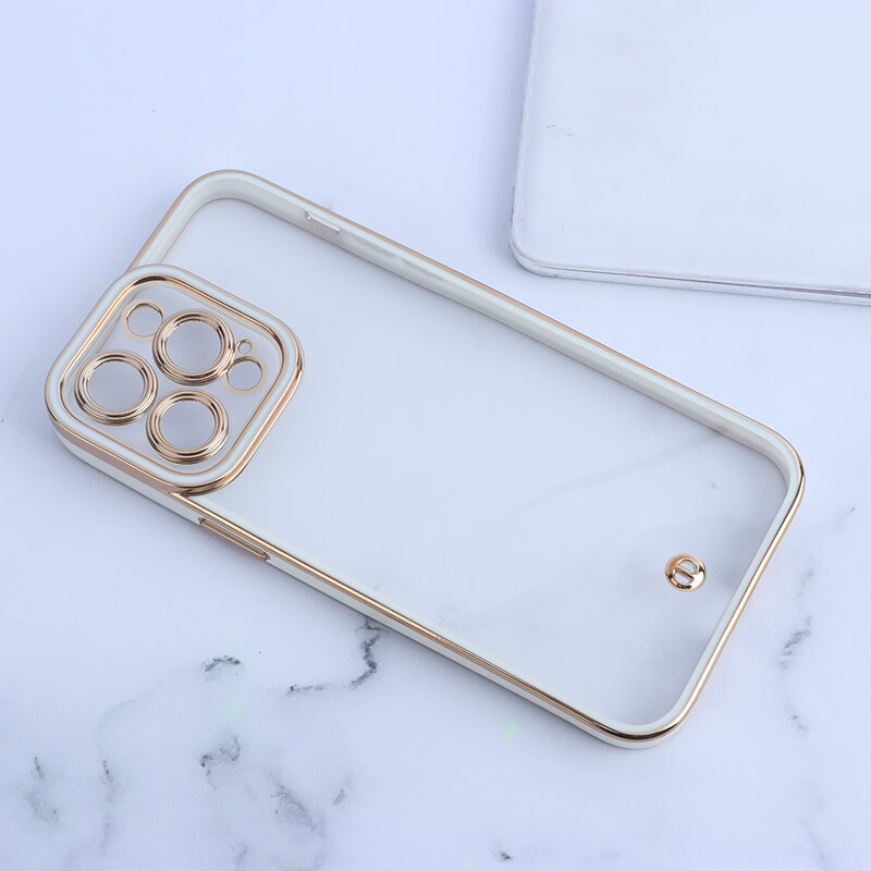 قاب Space آیفون iPhone 14 Pro Max دور رنگی محافظ لنزدار