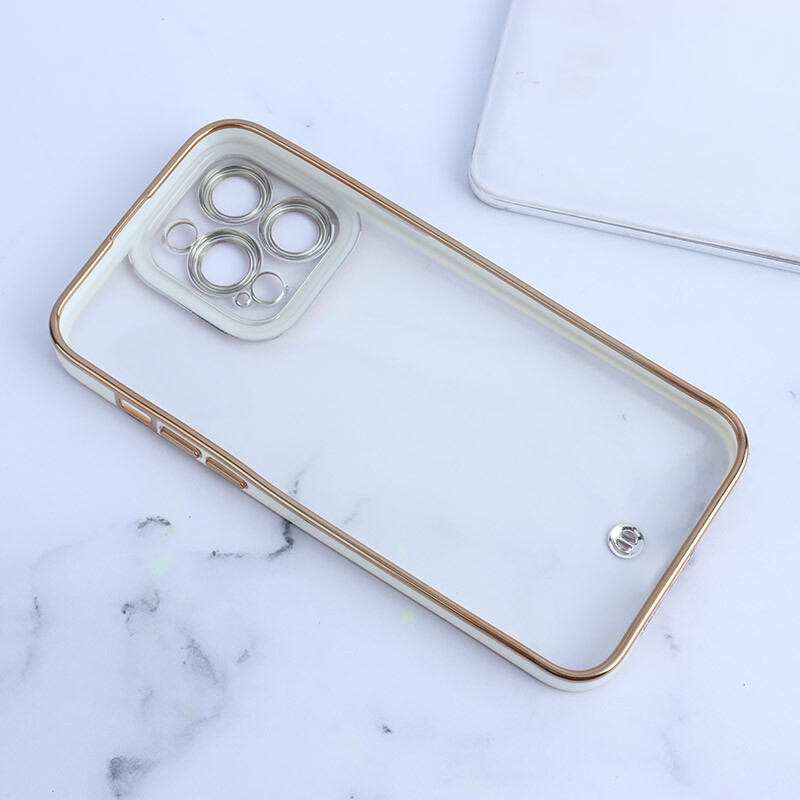 قاب Space آیفون iPhone 14 Pro Max دور رنگی محافظ لنزدار