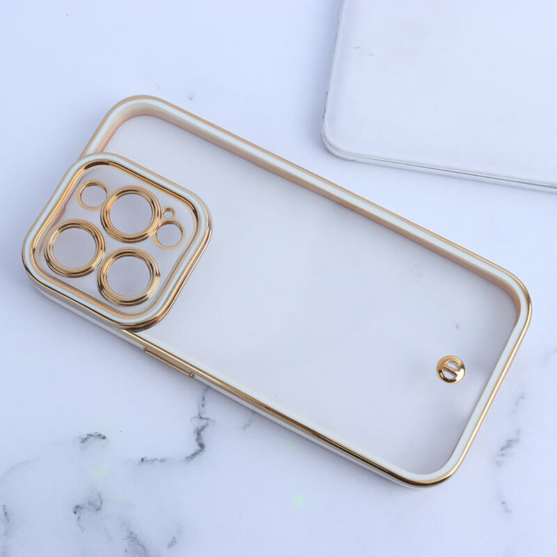 قاب Space آیفون iPhone 15 Pro دور رنگی محافظ لنزدار