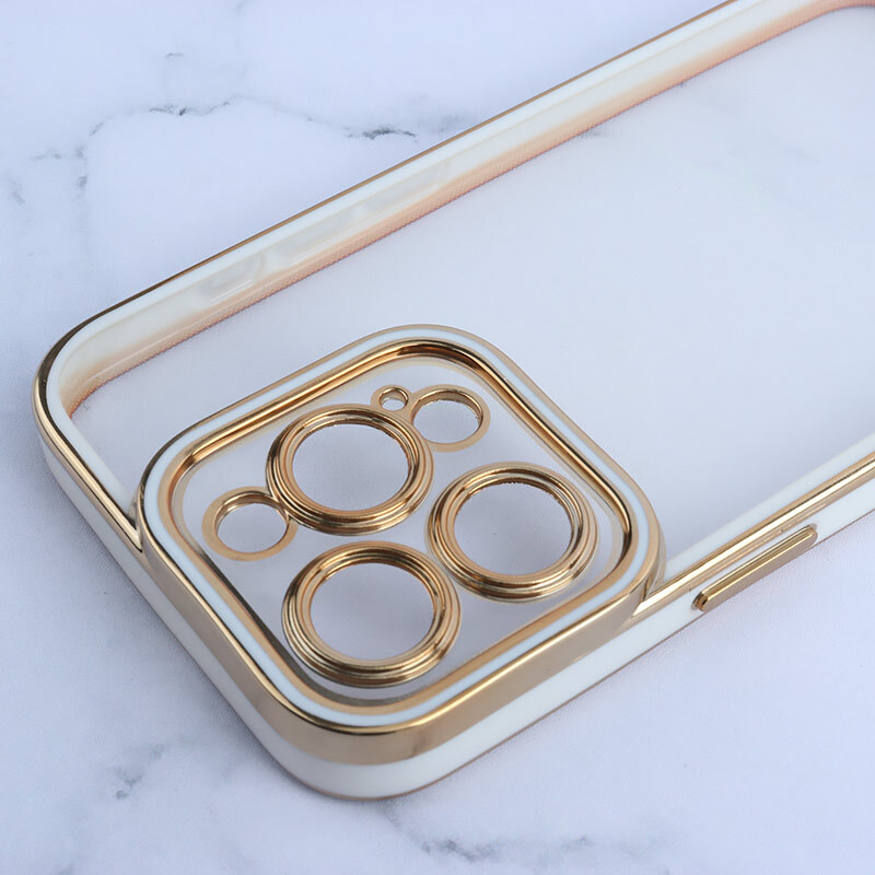 قاب Space آیفون iPhone 15 Pro دور رنگی محافظ لنزدار