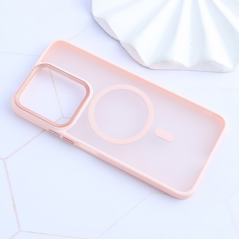 قاب PC مگ سیف شیائومی Redmi 13 4G / Redmi 13 5G پشت مات محافظ لنز متال