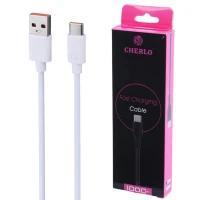 کابل تایپ سی فست شارژ 6 آمپر چرلو CH-TC19 طول 1 متر