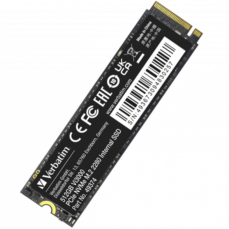 حافظه SSD ورباتیم Verbatim vi3000 512GB M.2
