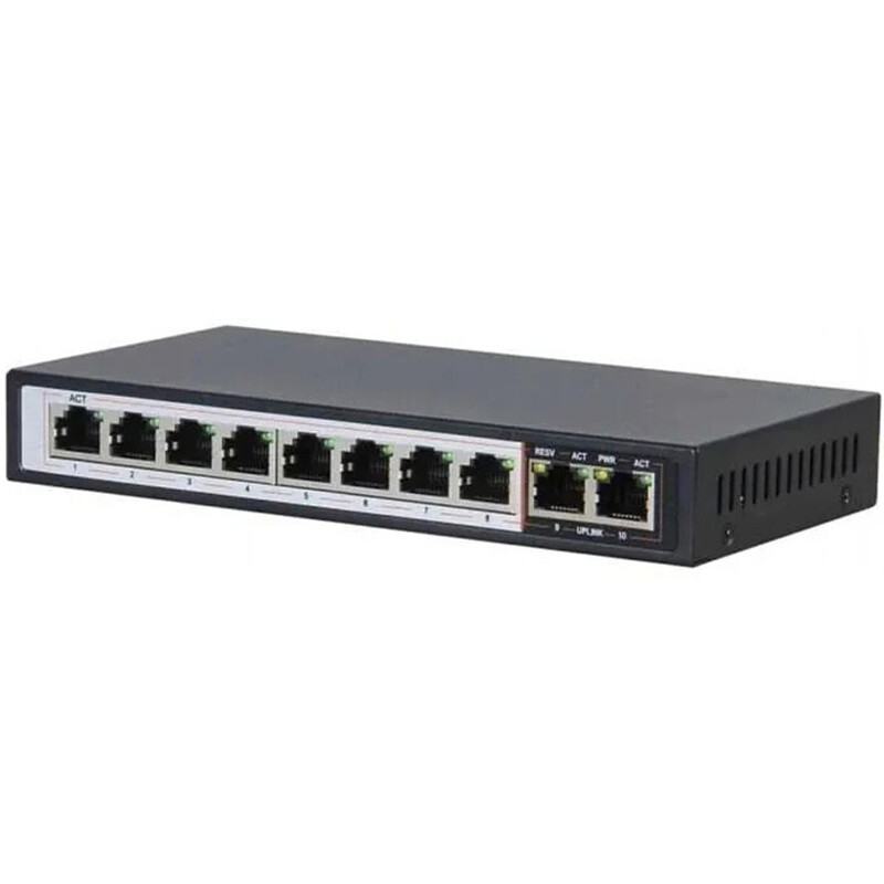 سوییچ 10 پورت POE دی لینک DGS-F1010P-E