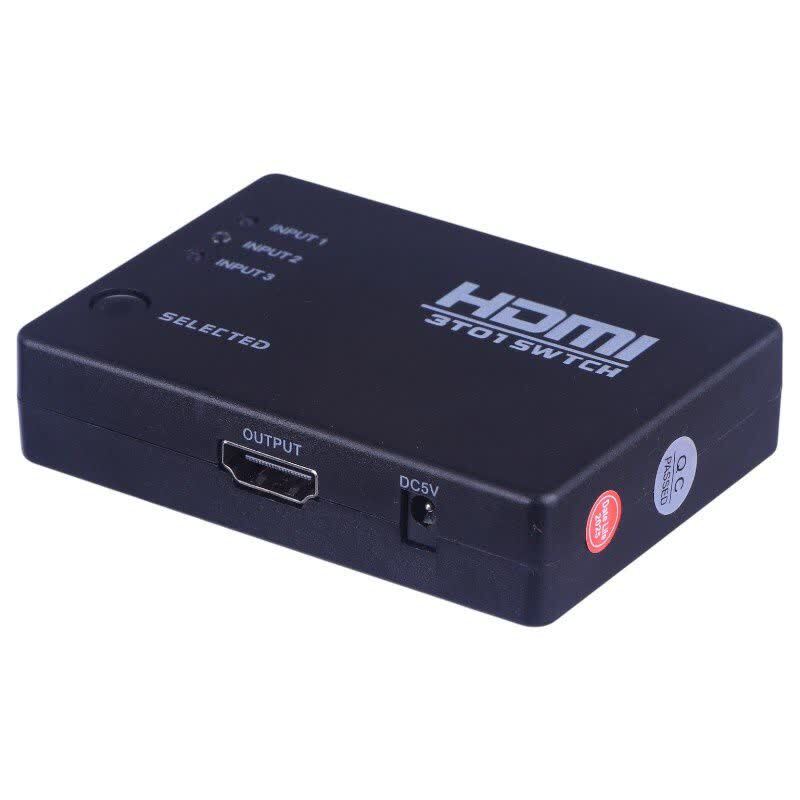 سوییچ 3 پورت HDMI دیتا لایف ST01 + ریموت کنترل