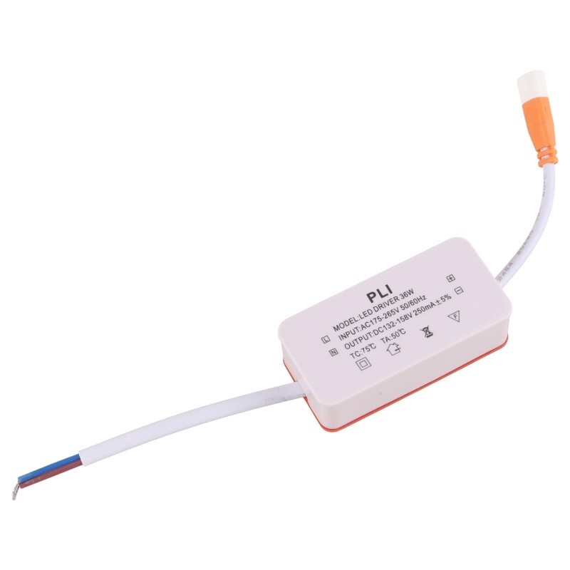 پنل تمام نور توکار مربع 38 وات فنر متغیر پرشین لایت ایران