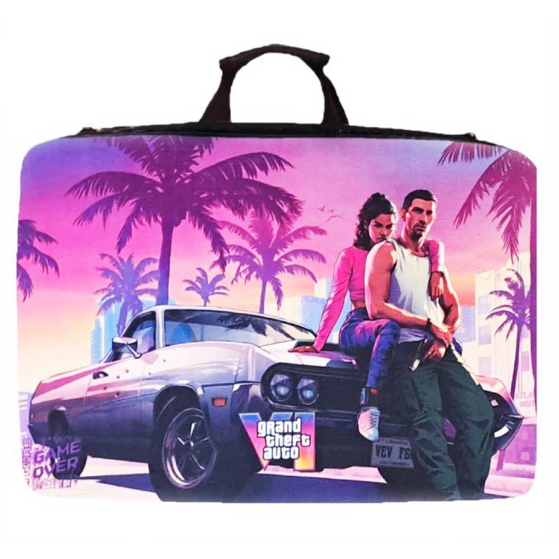 کیف کنسول بازی PS5 طرح GTA VI کد 5