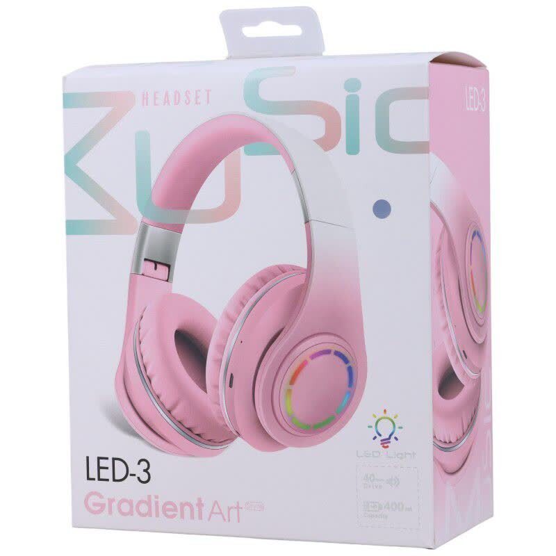 هدفون بلوتوثی Gradient Art Style LED-3