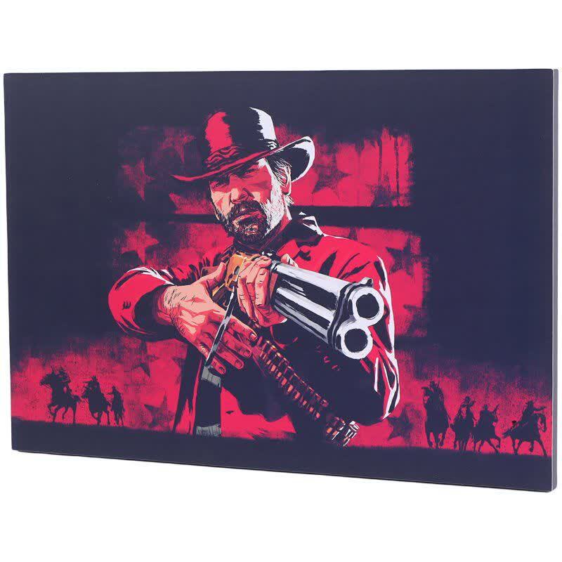 تابلو شاسی 20*30 2 Red Dead Redemption کد 7