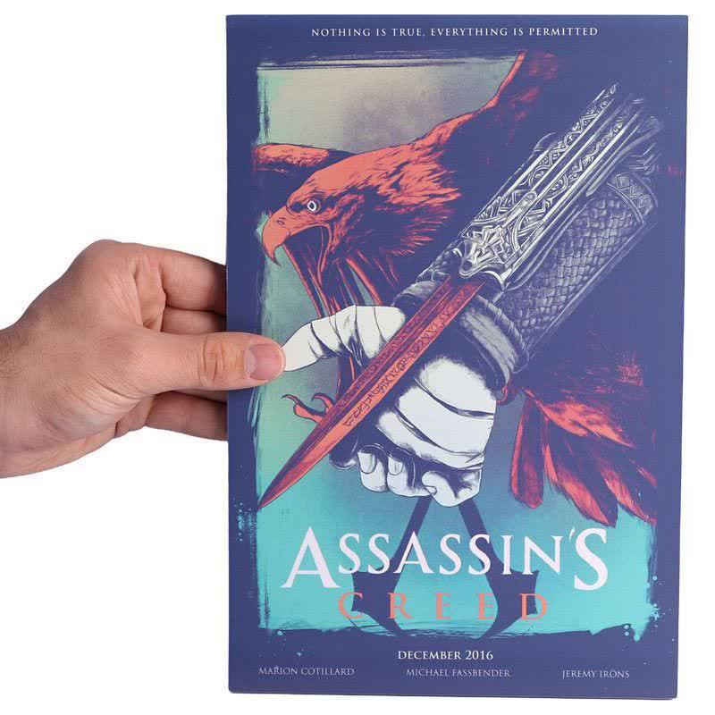 تابلو شاسی 20*30 Assassins Creed کد 5