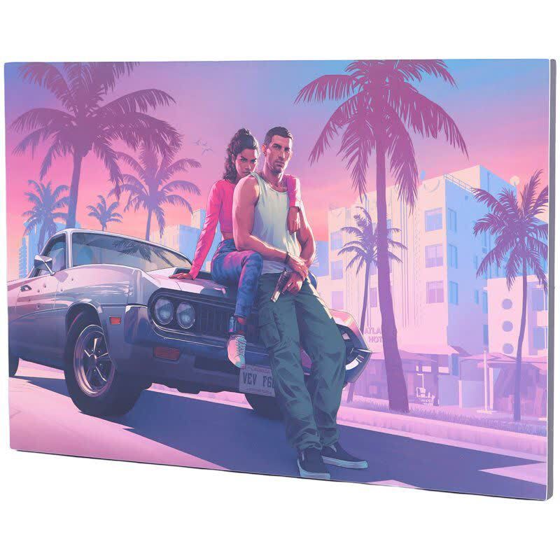 تابلو شاسی 20*30 Grand Theft Auto VI کد 2