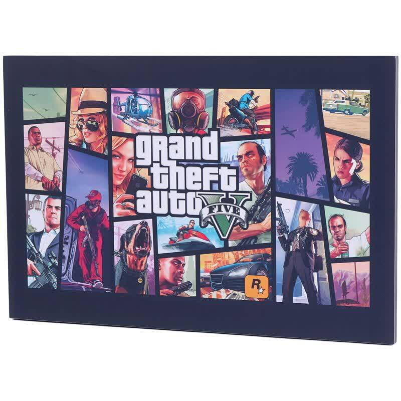 تابلو شاسی 20*30 Grand Theft Auto V کد 2