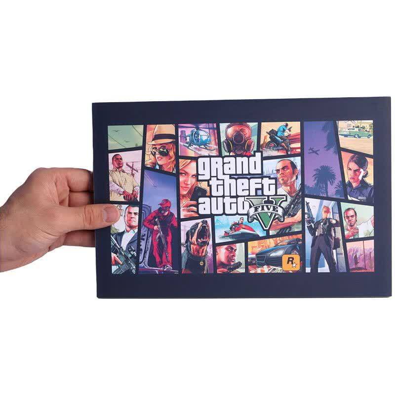 تابلو شاسی 20*30 Grand Theft Auto V کد 2