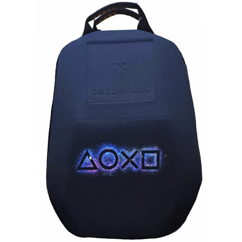 کیف کوله ای کنسول بازی Deadskull PS5 Slim طرح PS Buttons