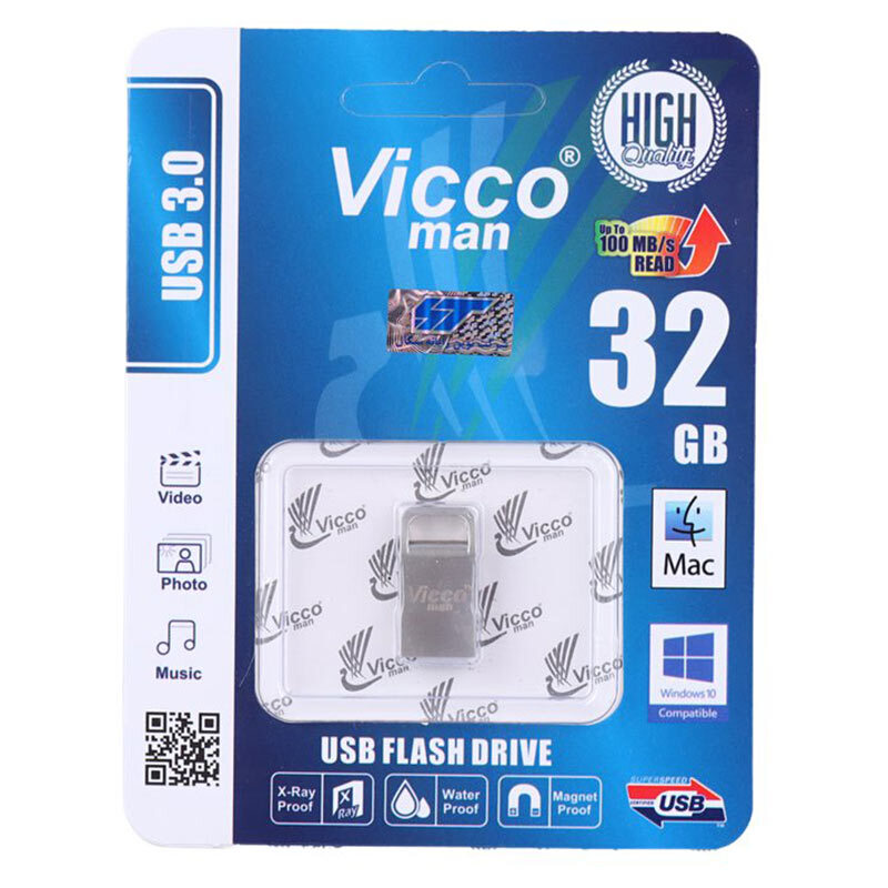 فلش 32 گیگ ویکومن Vicco Man VC374 G USB3.0