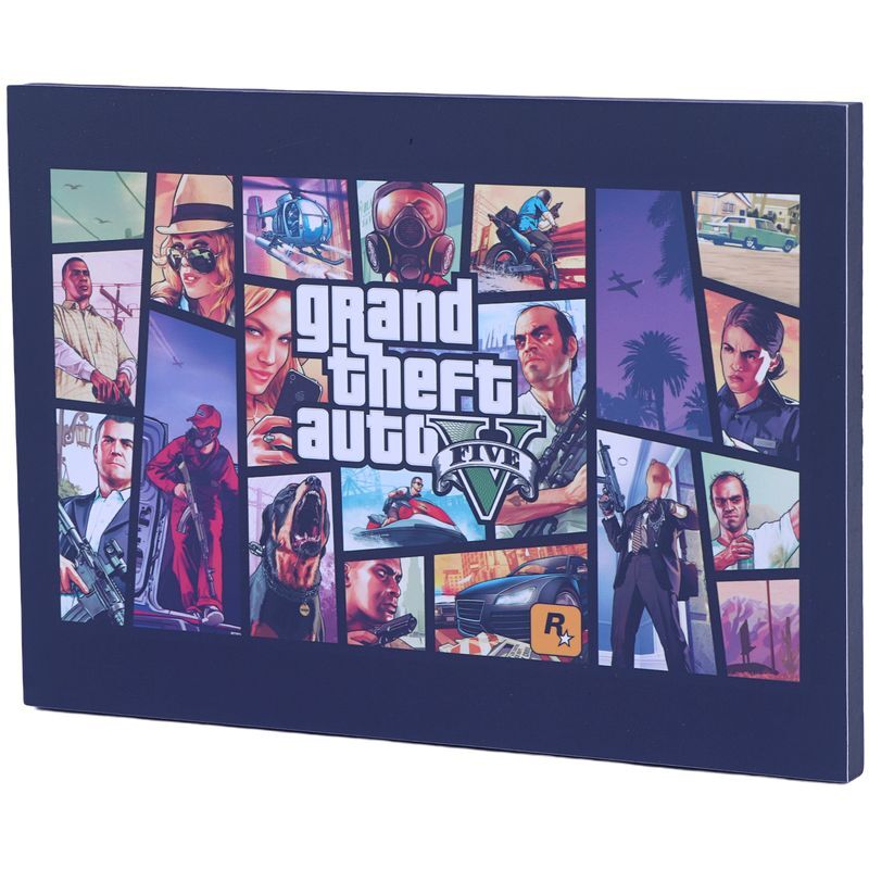 تابلو شاسی 13*18 Grand Theft Auto V