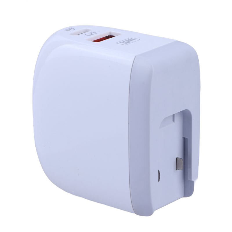 شارژر دیواری 30 وات کینگ استار KW215PD QC3.0 PD 4.5A + کابل تایپ سی