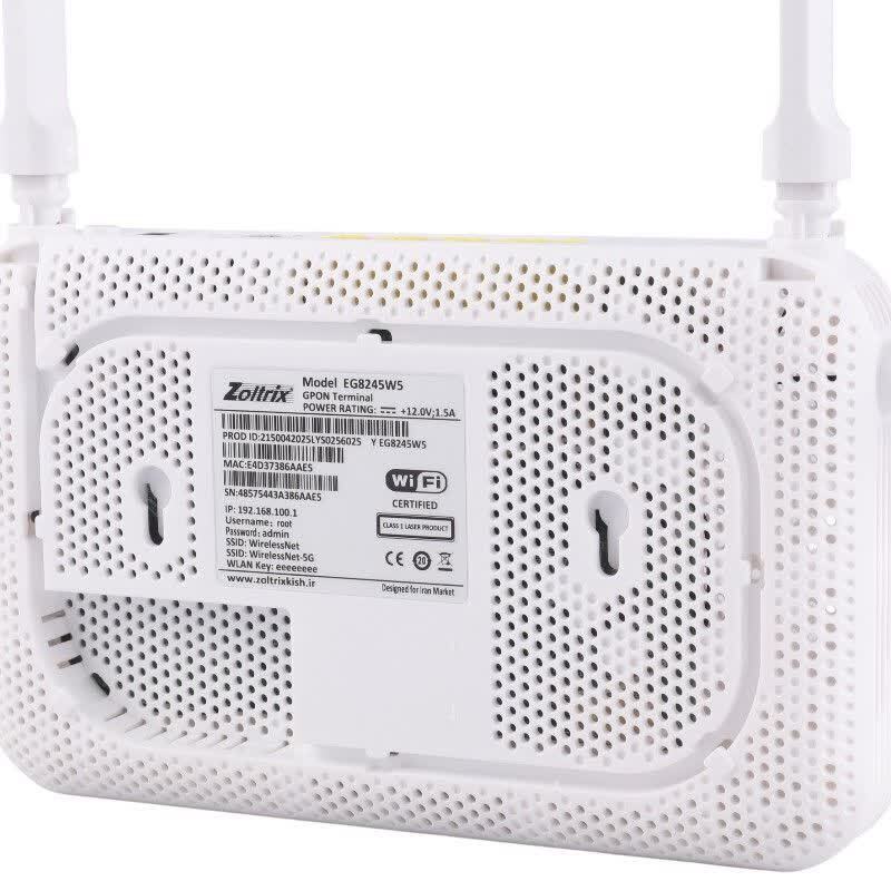 مودم روتر فیبر نوری زولتریکس EG8245W5