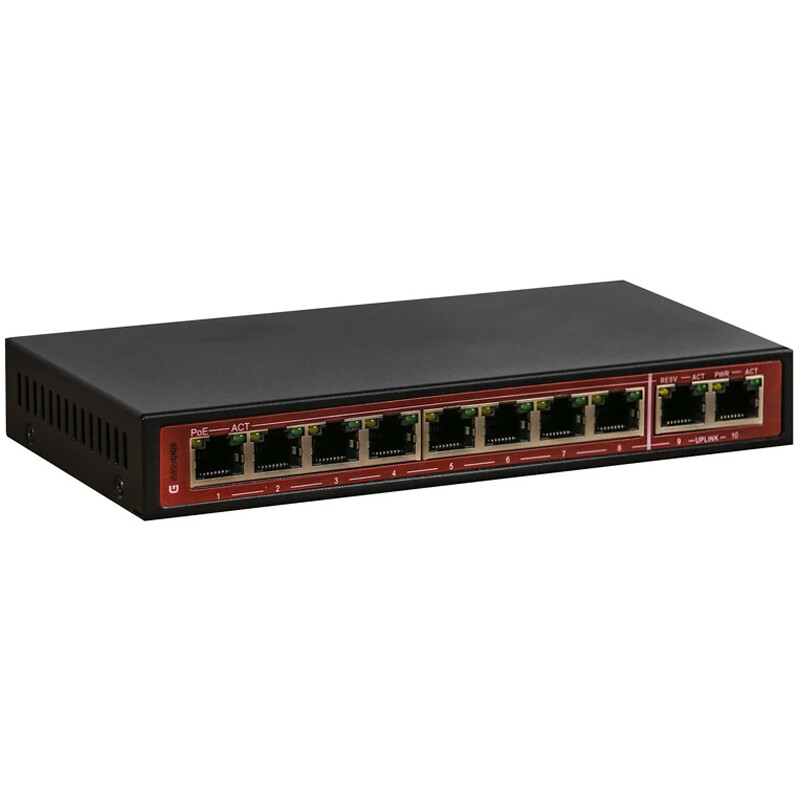 سوییچ 10 پورت POE ایزی گیگز SWU-1401-10GP