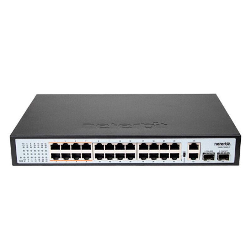 سوییچ 28 پورت POE نتربیت NGS-F1028P-C