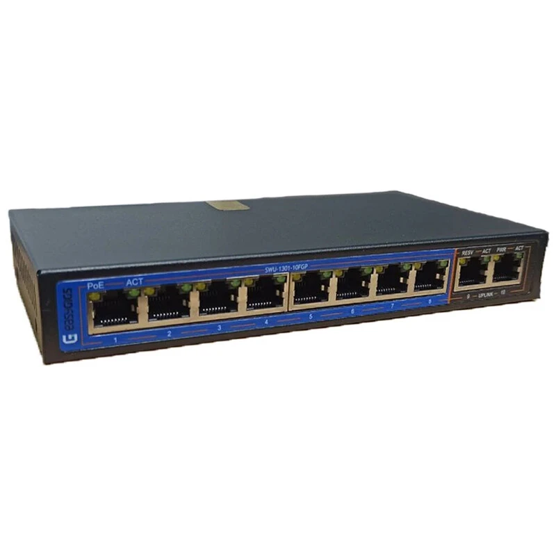 سوییچ 10 پورت POE ایزی گیگز EG-SWU-1301-10FGP