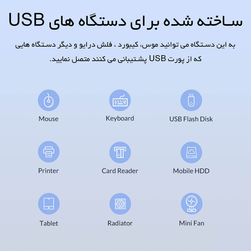 هاب 13 پورت USB3.0 اوریکو BT2U3-13AB