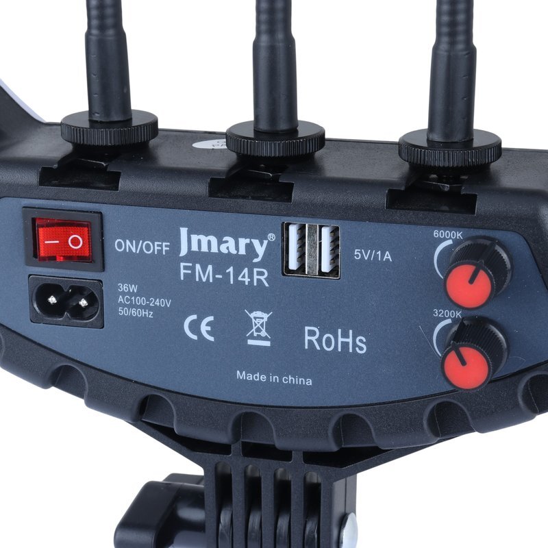 رینگ لایت 14 اینچ جی ماری FM-14R