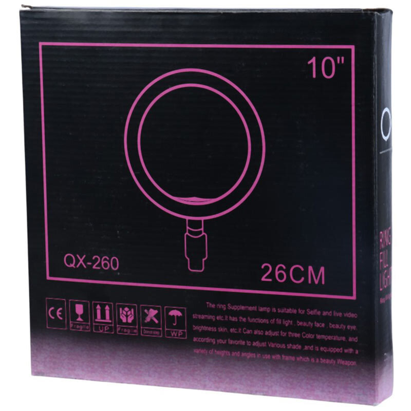 رینگ لایت 10 اینچ QX-260 کد 2