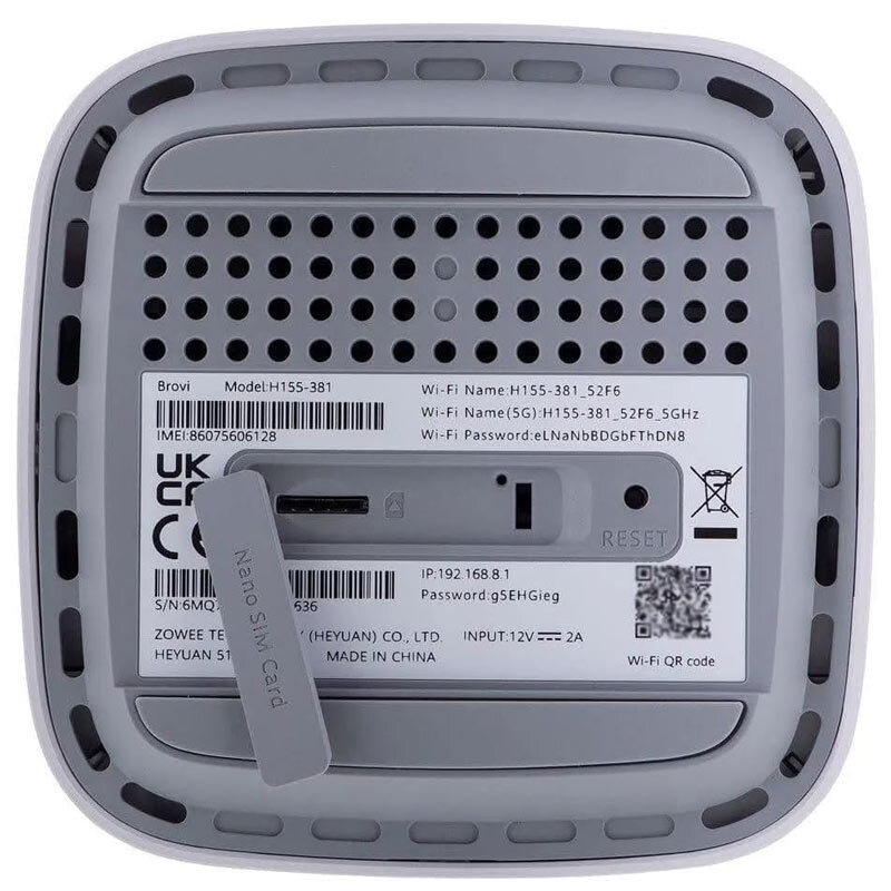 مودم روتر سیمکارتی 5G هواوی CPE 5 H155-381
