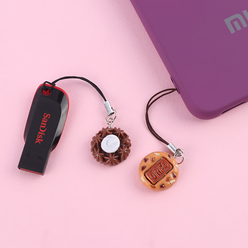 آویز فلش و موبایل طرح شکلات کد 1