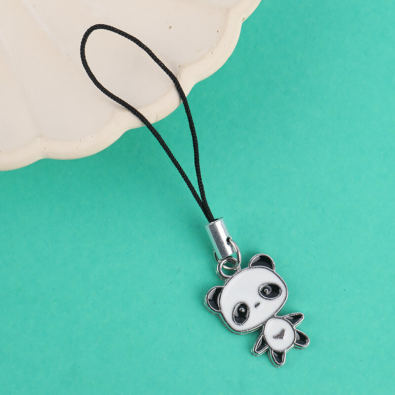 آویز فلش و موبایل طرح پاندا فلزی