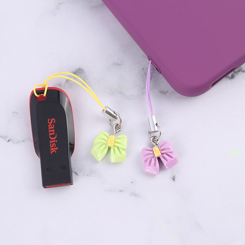 آویز فلش و موبایل طرح پاپیون