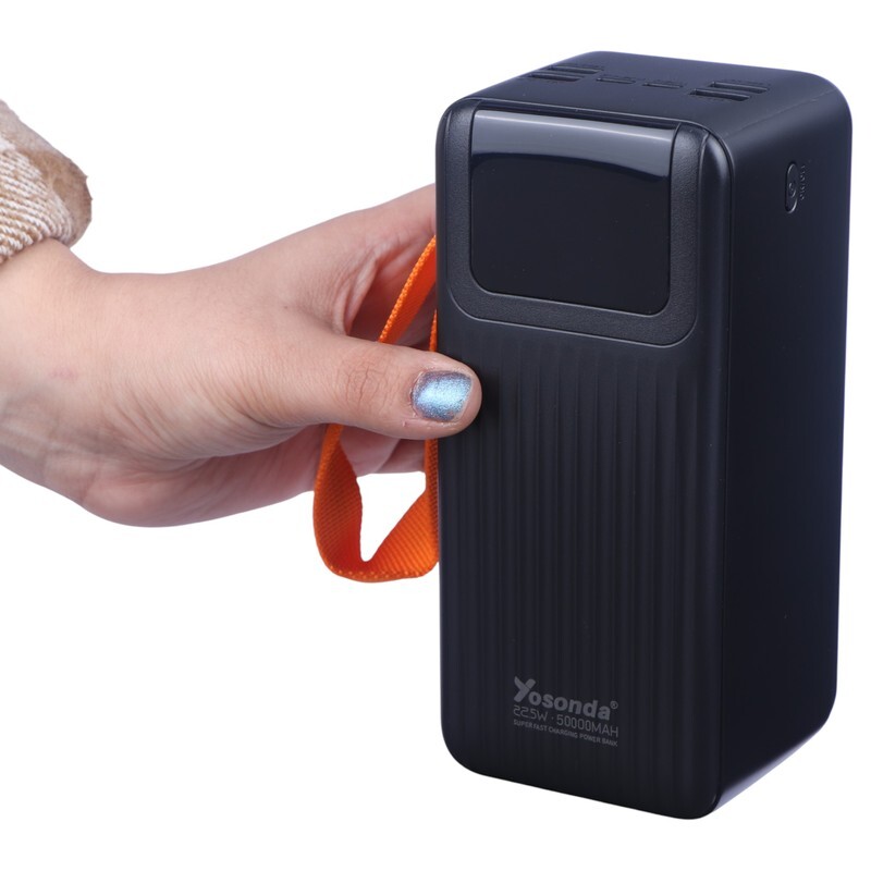 پاور بانک فست شارژ یوسوندا Y-P44 QC PD 22.5W ظرفیت 50000 میلی آمپر ساعت